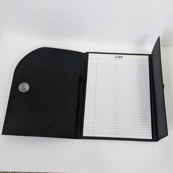 Indiana Wesleyan University Scripto Black Legal Pad Folder Portfolio - Picture 5 of 5